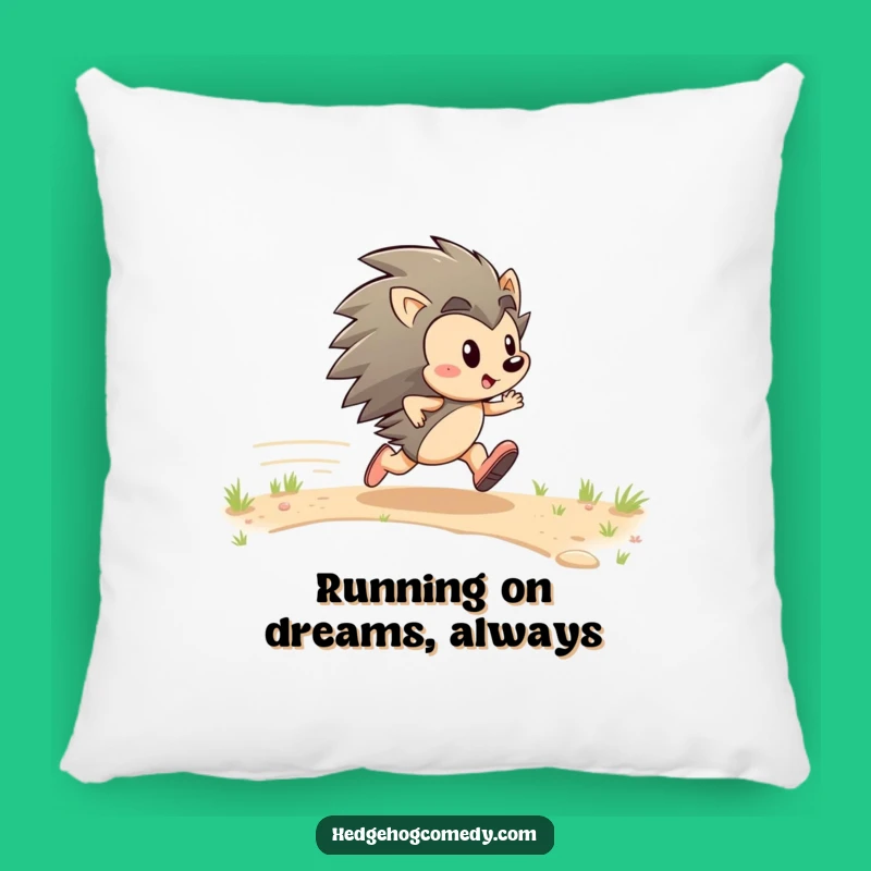 Funny Hedgehog Zipping Pillow: Comfy Cuddles with a Zippy Friend!