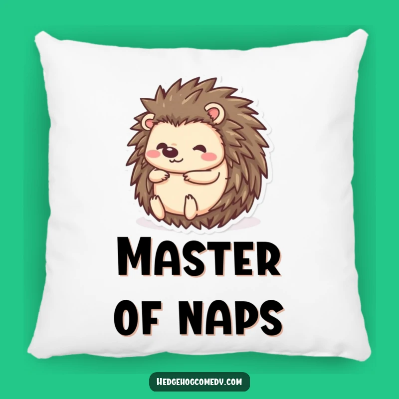 Funny Kawaii Hedgehog Ball Pillow - Cozy Prickly Pal Rolling for Hugs and Laughs Gift