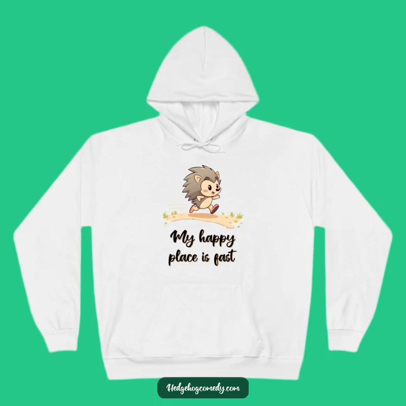 Cozy Funny Hedgehog Zipping Hoodie: Warmth Meets Whimsical Adventure!