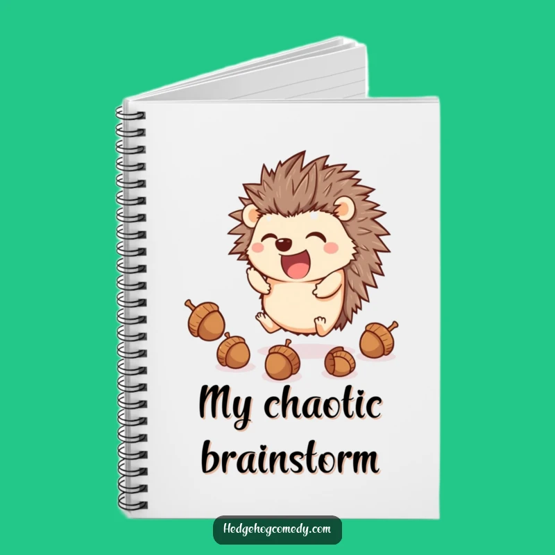 Funny Juggling Hedgehog Notebook: Kawaii Animal Journal, A Hilarious Gift for Students